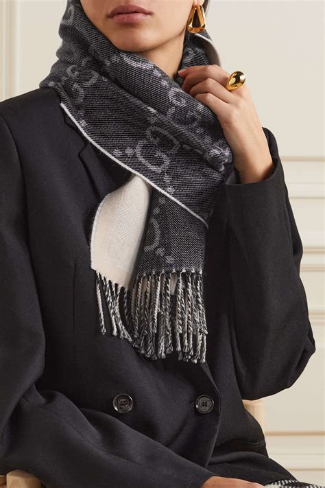 how to wear gucci wool scarf|A guide to stylishly accessorizing with a Gucci scarf  .